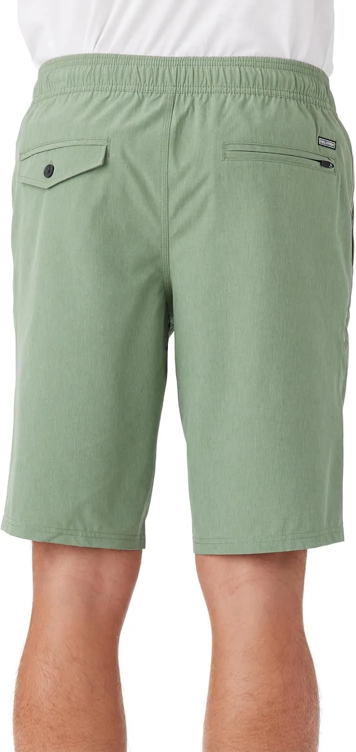 O'Neill Men's Hybrid Khaki Shorts - 21 Inch Outseam, Quick Dry Fabric with Stretch