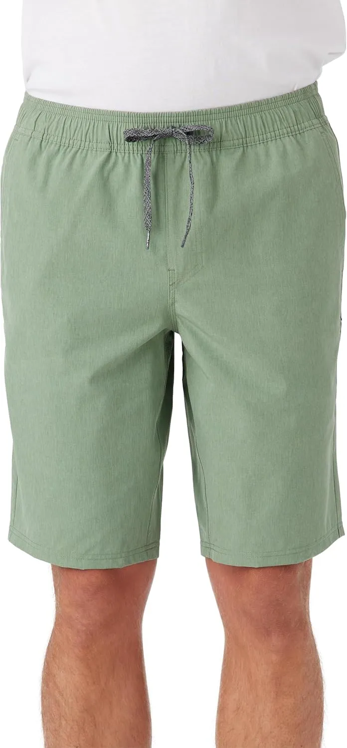 O'Neill Men's Hybrid Khaki Shorts - 21 Inch Outseam, Quick Dry Fabric with Stretch