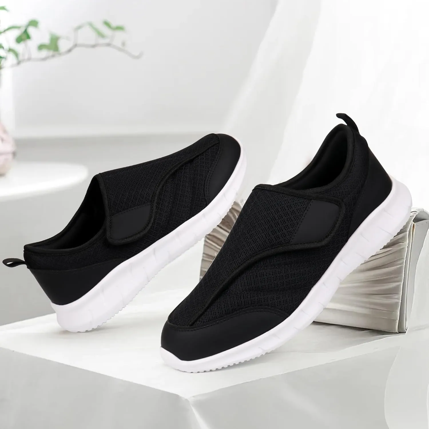 Ortho rest Women Orthopedic Diabetic Walking Shoes Slip On Shoes for Swollen Feet