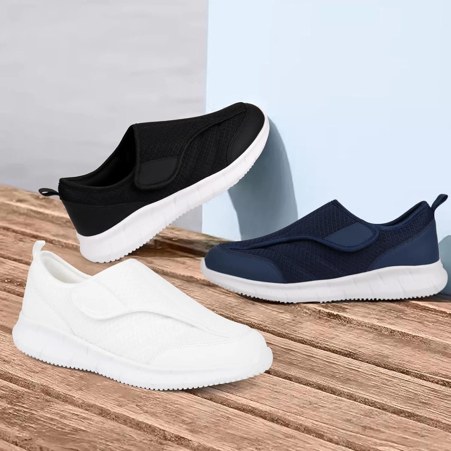 Ortho rest Women Orthopedic Diabetic Walking Shoes Slip On Shoes for Swollen Feet