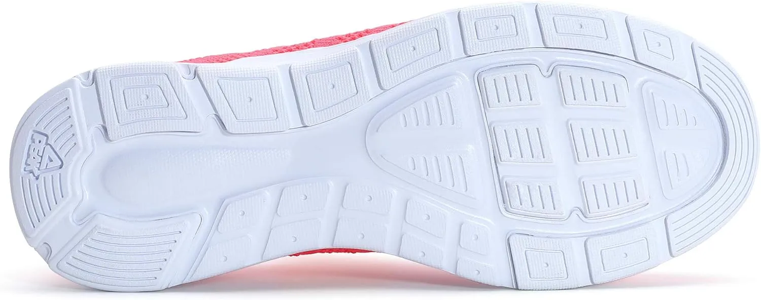 PEAK Womens Lightweight Walking Shoes - Comfortable Slip-on Sneakers for Running, Tennis, Gym, Casual Workout