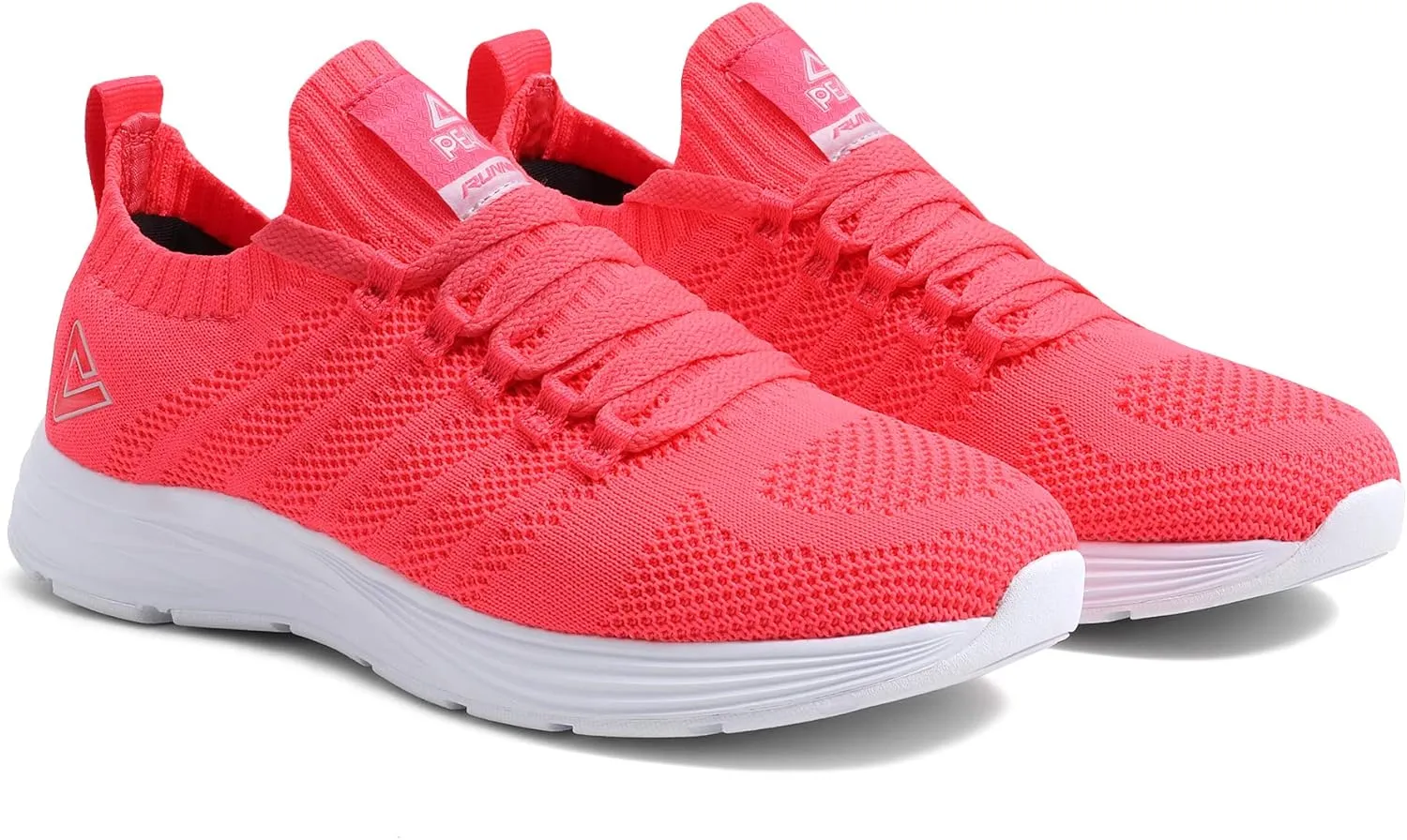 PEAK Womens Lightweight Walking Shoes - Comfortable Slip-on Sneakers for Running, Tennis, Gym, Casual Workout