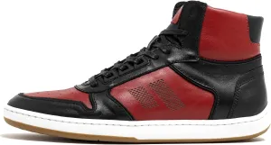 Piloti Driving Shoes for Men, Drift Mid Italian Nubuck Leather High Top Everyday Driving Sneaker