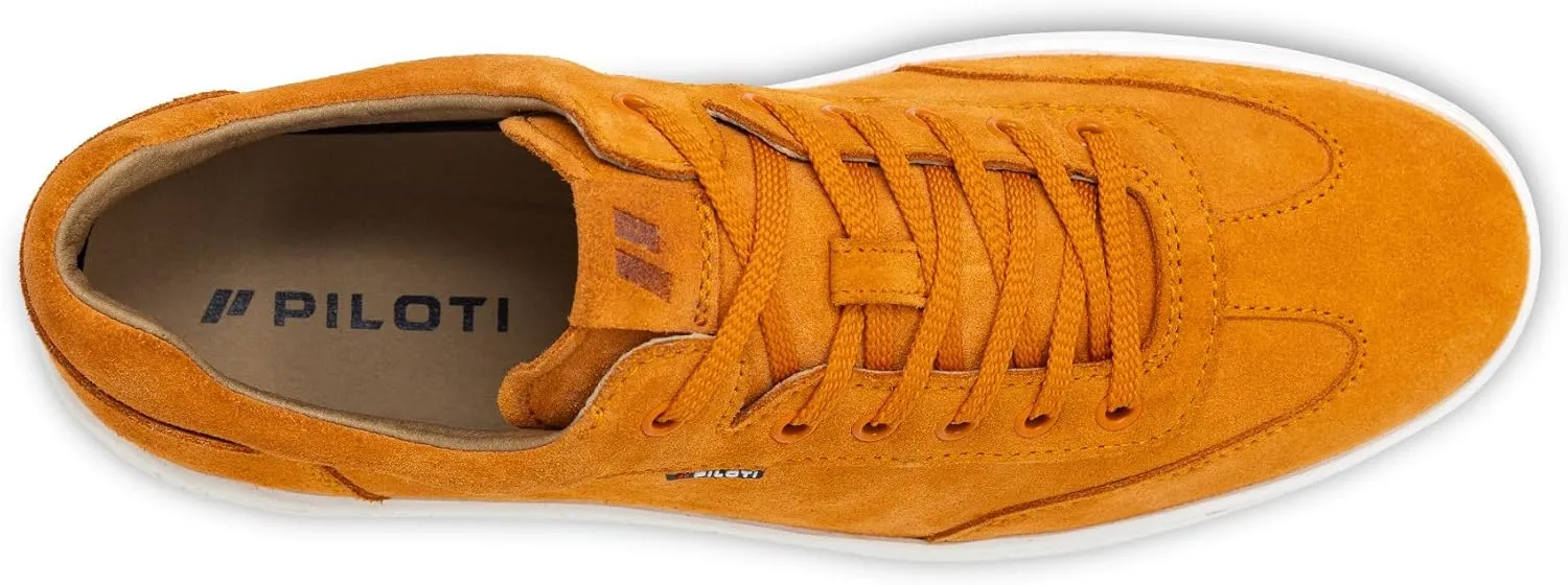 Piloti Driving Shoes for Men, Shift Italian Suede Performance Everyday Driving Sneakers for Men