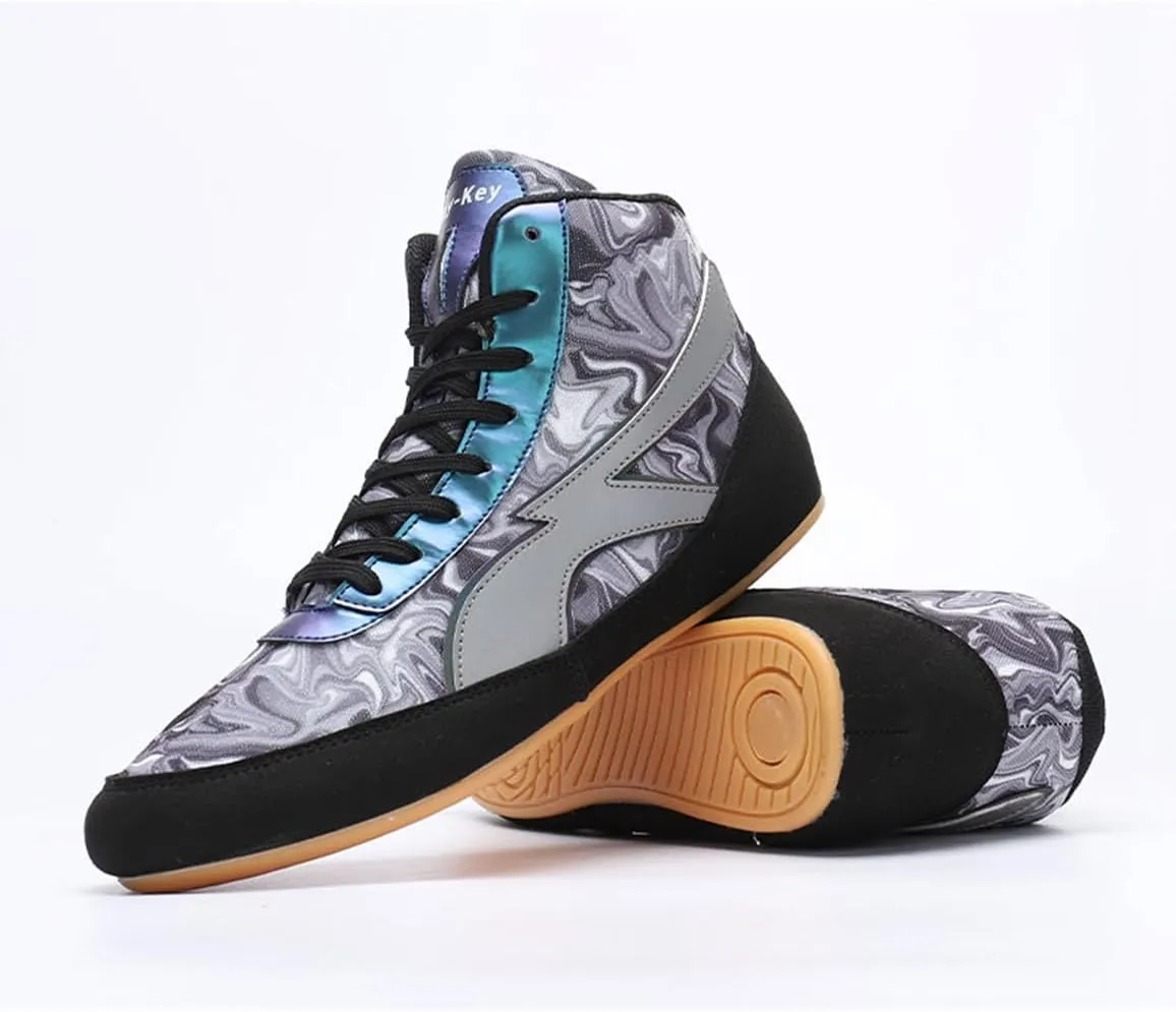 Professional Wrestling Shoes, Lightweight Boxing Shoes for Youth, Men and Women
