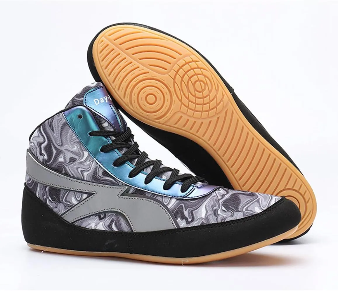 Professional Wrestling Shoes, Lightweight Boxing Shoes for Youth, Men and Women