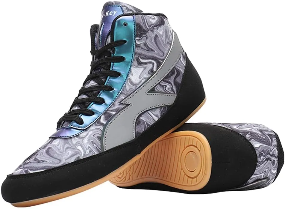 Professional Wrestling Shoes, Lightweight Boxing Shoes for Youth, Men and Women