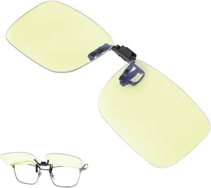 PSI Premium Blue Light Blocking Clip On Prescription Glasses, Relief Eye and good for sleep