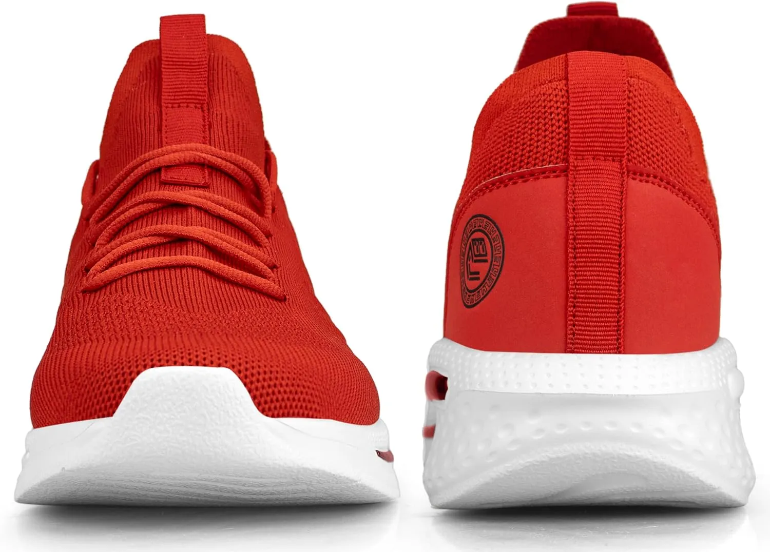 Pujcs Mens Walking Shoes Non Slip Running Shoes Breathable Slip on Sneakers Lightwight Gym Tennis Shoes for Men