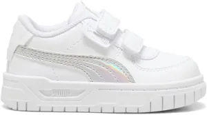 PUMA Toddler Girls Cali Dream Iridescent Metallic Slip On Sneakers Shoes Casual - White - Size 7 M