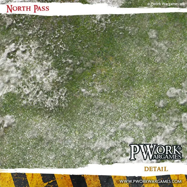 PWork - North Pass - Wargames Terrain Mat - 44X60"