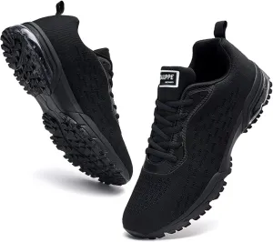 QAUPPE Mens Running Shoes Athletic Trail Tennis Sneaker (US7-12.5 D(M)