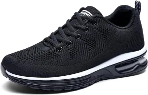 QAUPPE Mens Running Shoes Athletic Trail Tennis Sneaker (US7-12.5 D(M)