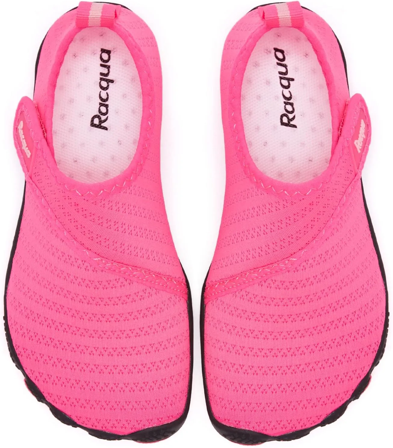 Racqua Boy's Girl's Kids Toddler Water Shoes Quick Dry Barefoot Lightweight Pool Swim Beach Sport Aqua Shoes(Toddler/Little Kid/Big Kid)