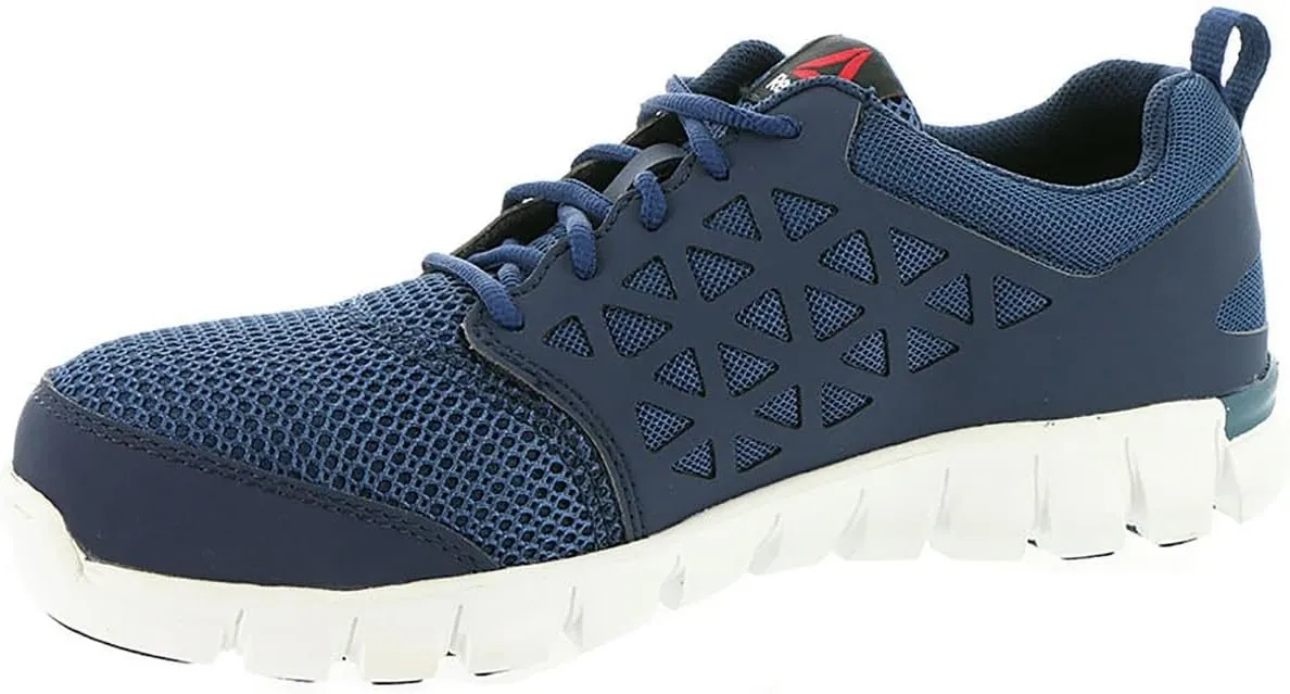 Reebok Men's Rb409 Sublite Cushion Work Safety Athletic Composite Toe Shoe Black