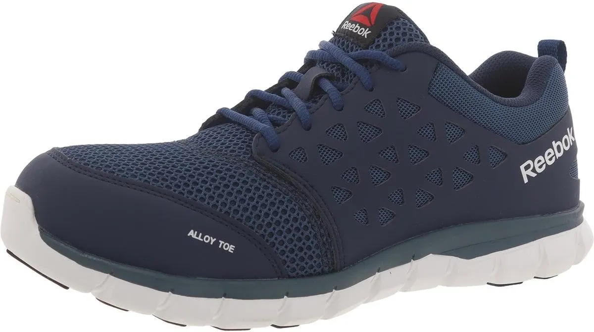 Reebok Men's Rb409 Sublite Cushion Work Safety Athletic Composite Toe Shoe Black