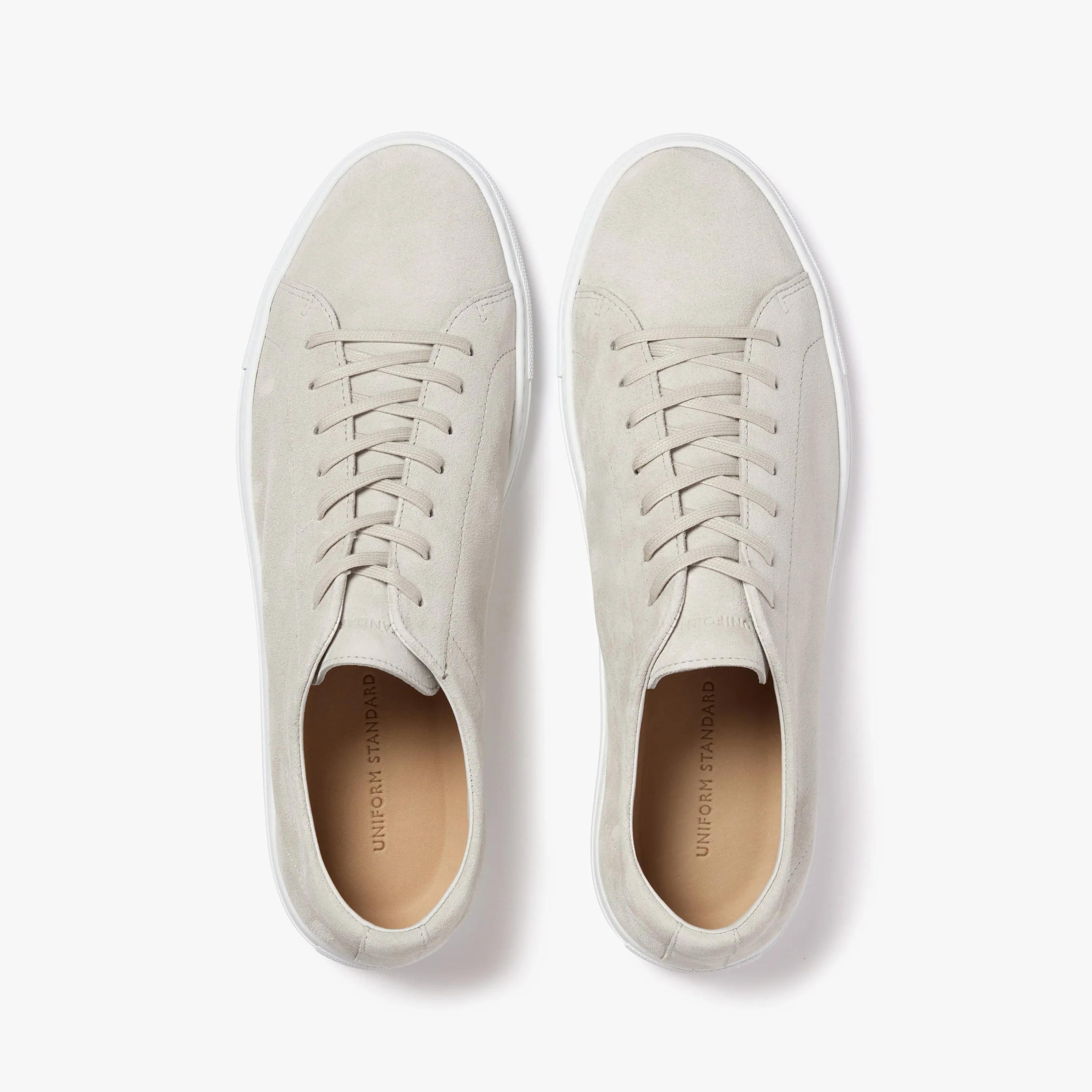 Relaxed Sneaker Oyster Suede Mens