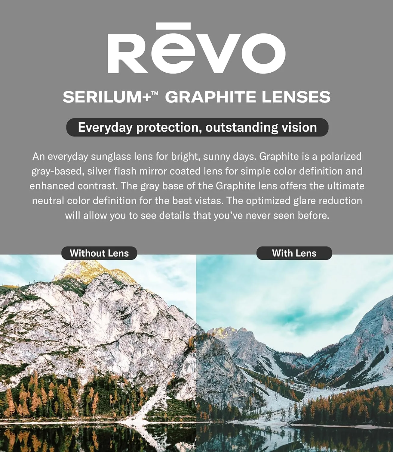 Revo Sunglasses Zinger: Polarized Lens with Rectangle Keyhole Bridge Frame