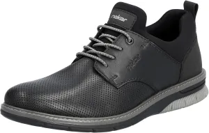 Rieker Men's Low-Top Trainers 14450, Men's Low Shoes, black, 10.5 Men