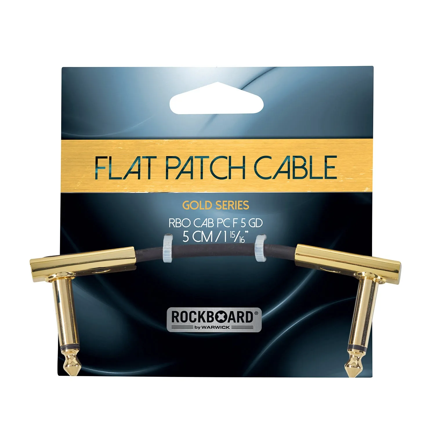 RockBoard Gold Series Flat Patch Cable - 5cm