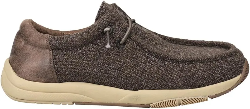 ROPER Mens Hang Loose Slip On Casual Shoes - Brown