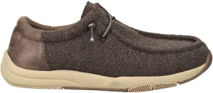 ROPER Mens Hang Loose Slip On Casual Shoes - Brown