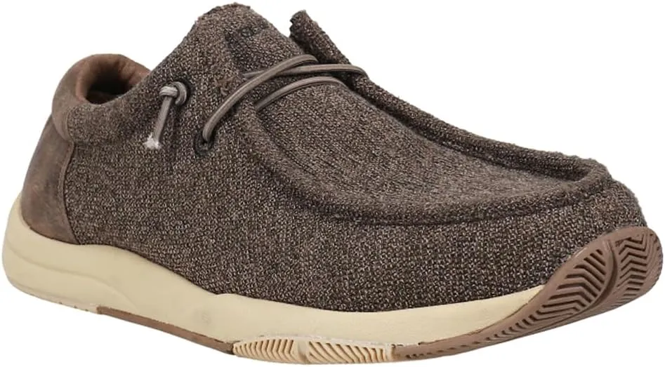 ROPER Mens Hang Loose Slip On Casual Shoes - Brown