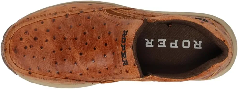 ROPER Mens Ulysess Slip On Casual Shoes - Brown