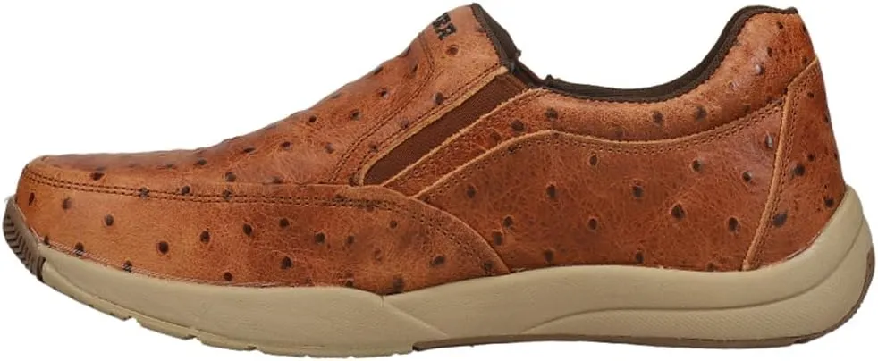 ROPER Mens Ulysess Slip On Casual Shoes - Brown