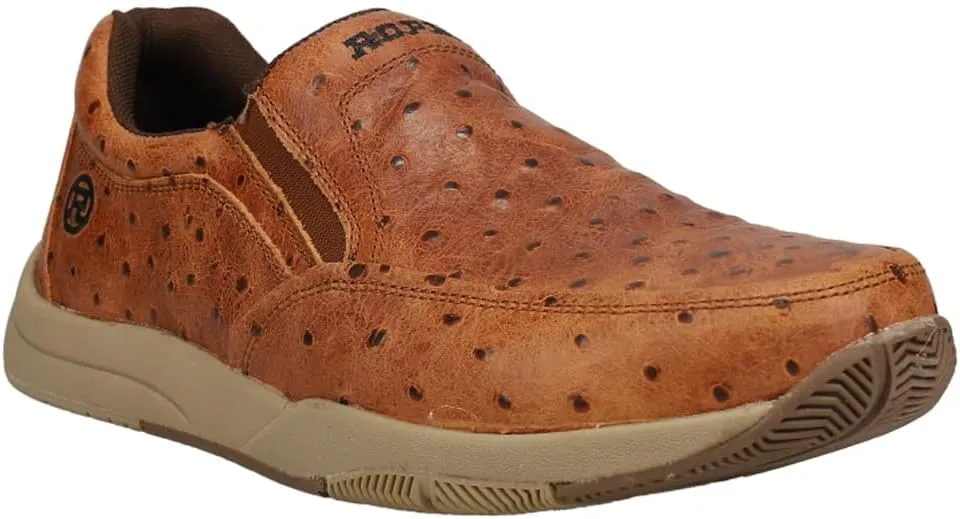 ROPER Mens Ulysess Slip On Casual Shoes - Brown