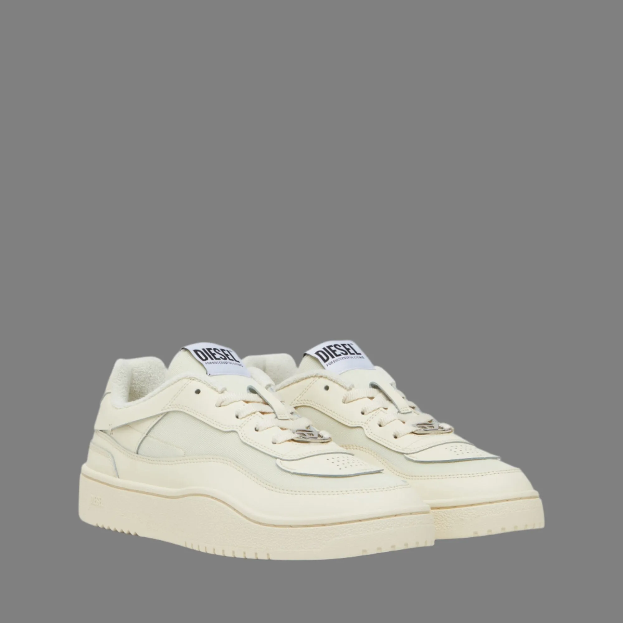 S-Oval Skate Low Sneaker (Wht)