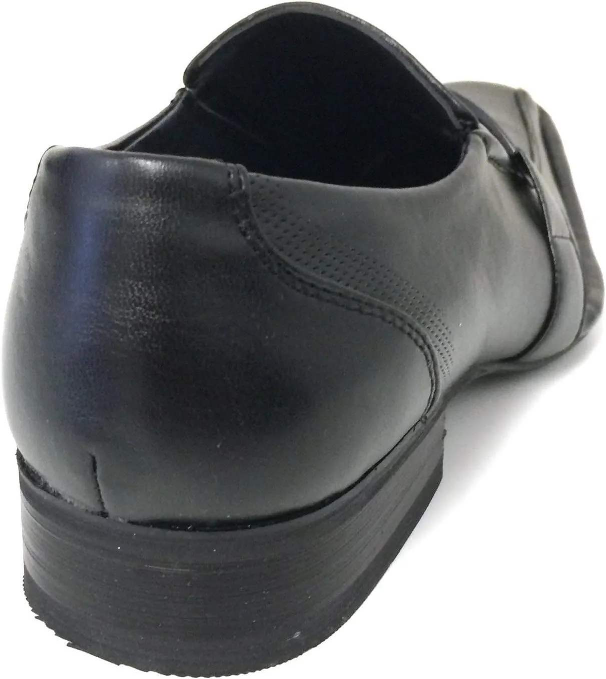 Santoni Men's Dress Shoes Casual Loafers Slip on Buckle Italian Styles