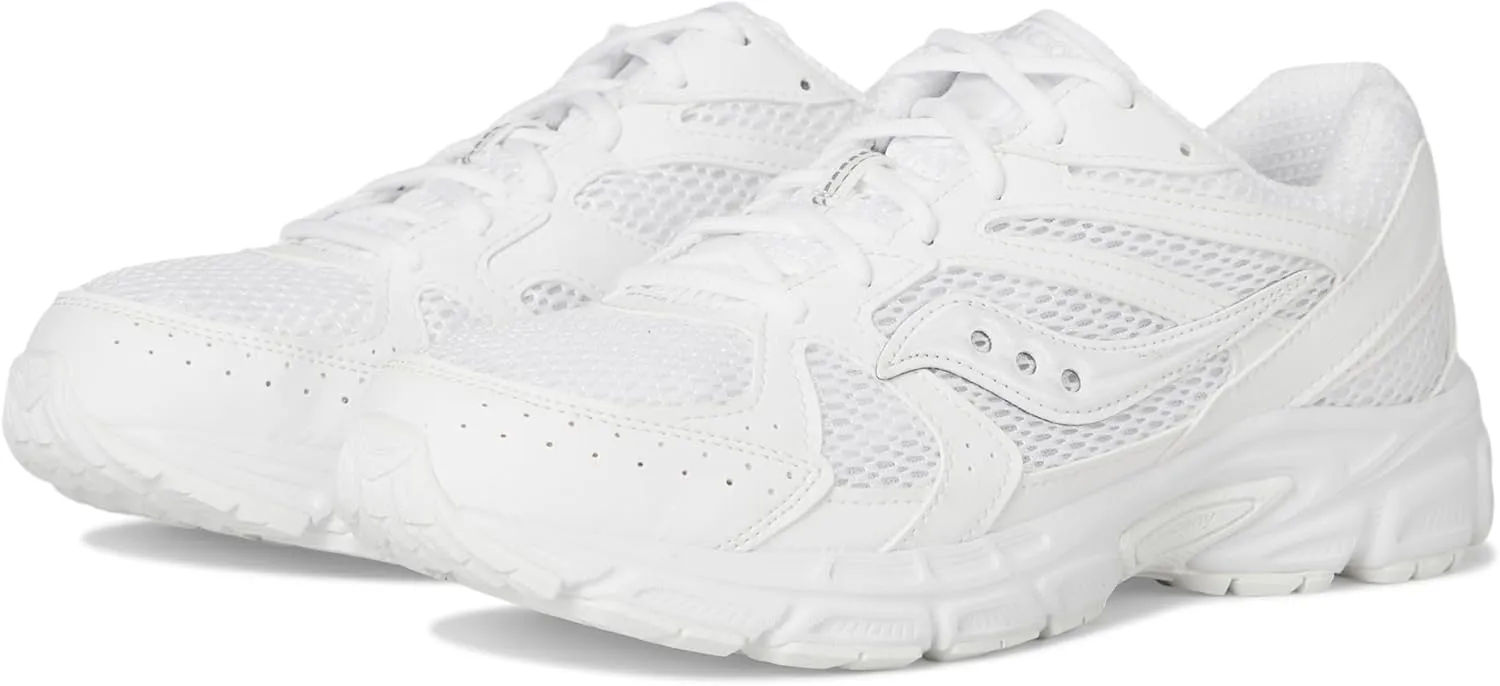 Saucony Unisex Ride Millennium Sneaker, White, 9.5 US Men