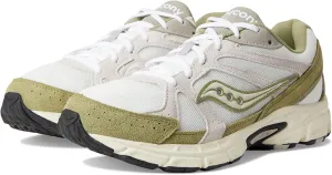 Saucony Unisex Ride Millennium Sneaker, White/Green, 11.5 US Men
