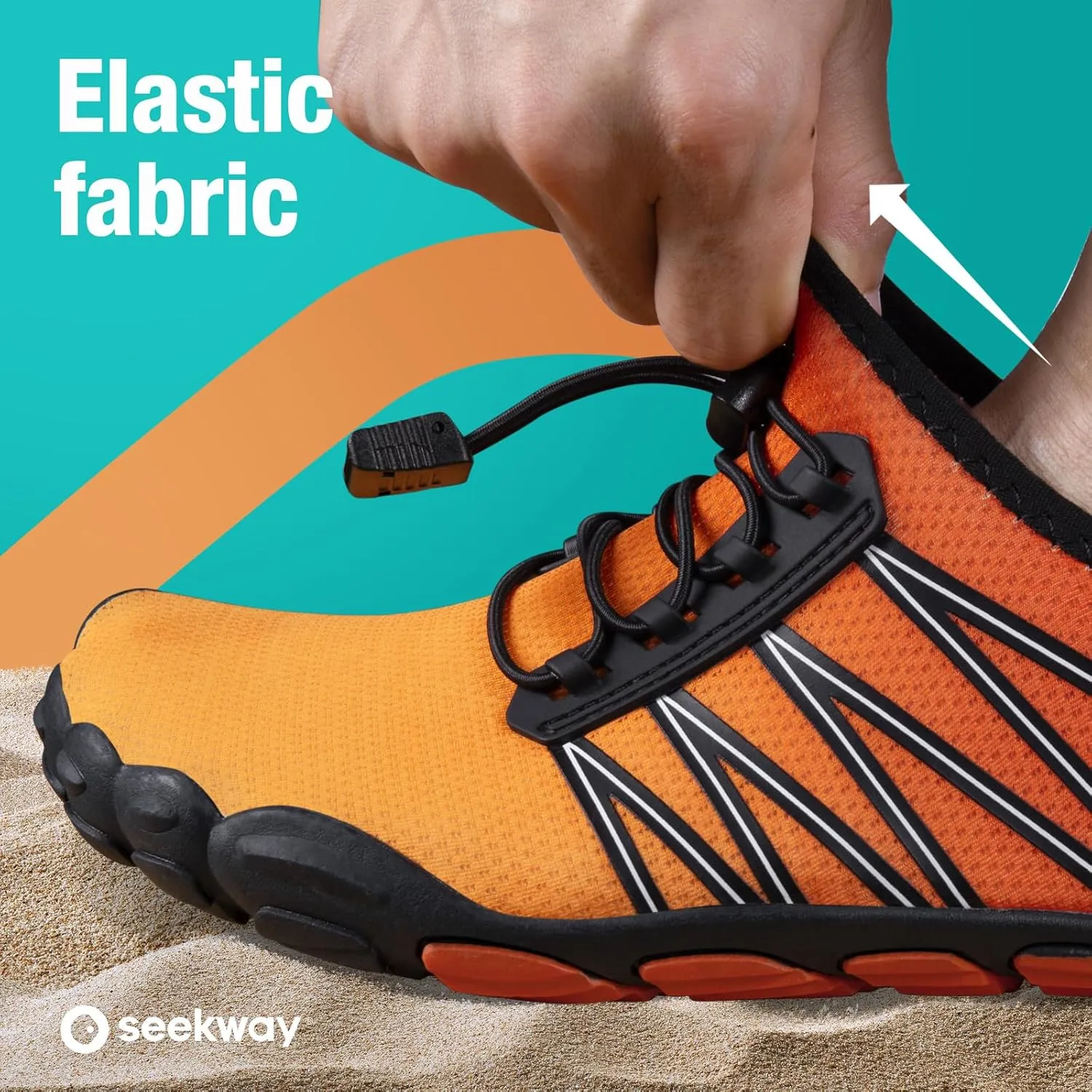 SEEKWAY Water Shoes Men Women Adult Quick-Dry Aqua Sock Barefoot for Beach Swim River Pool Lake Hiking Kayaking Surfing