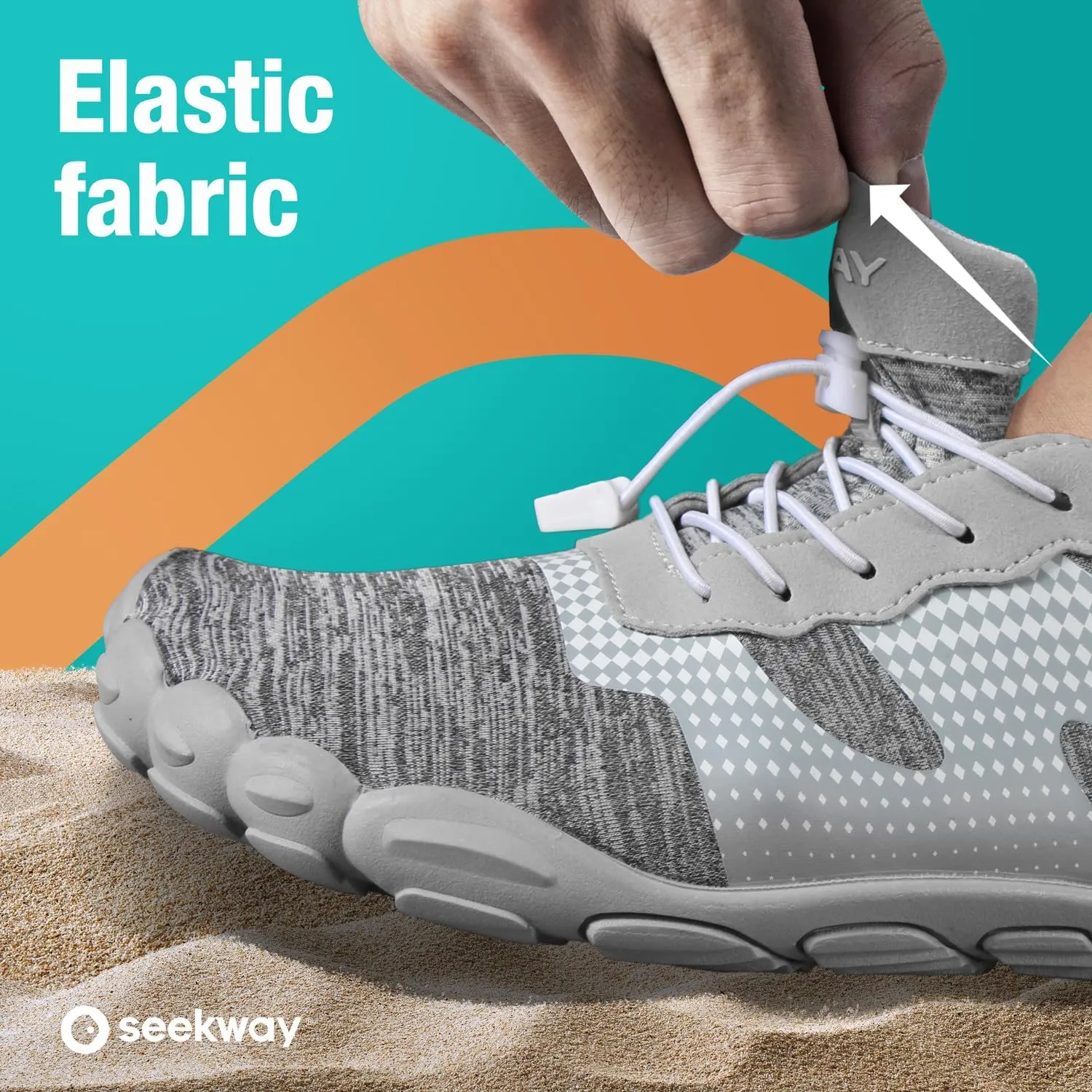 SEEKWAY Water Shoes Men Women Adult Quick-Dry Aqua Sock Barefoot for Beach Swim River Pool Lake Hiking Kayaking Surfing