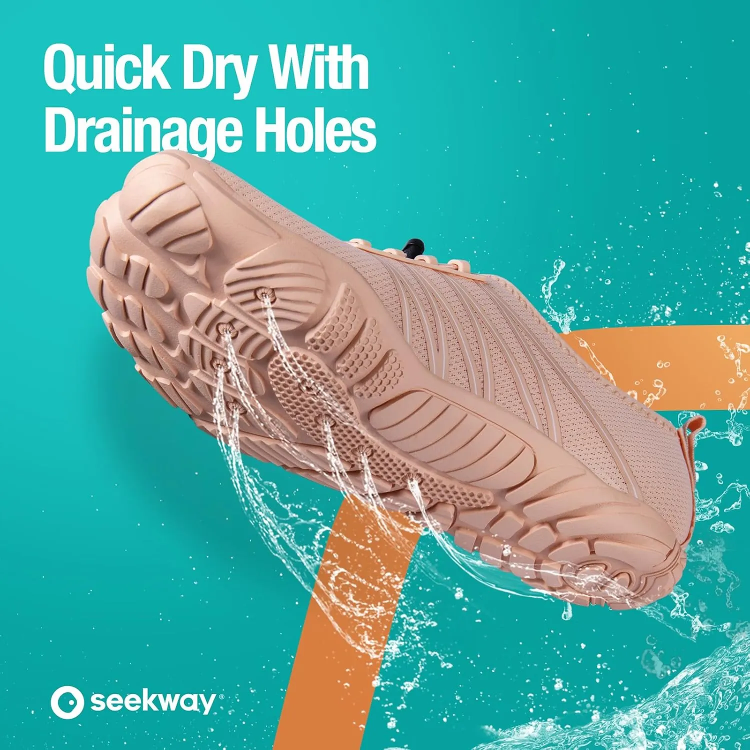SEEKWAY Water Shoes Men Women Adult Quick-Dry Aqua Sock Barefoot for Beach Swim River Pool Lake Hiking Kayaking Surfing