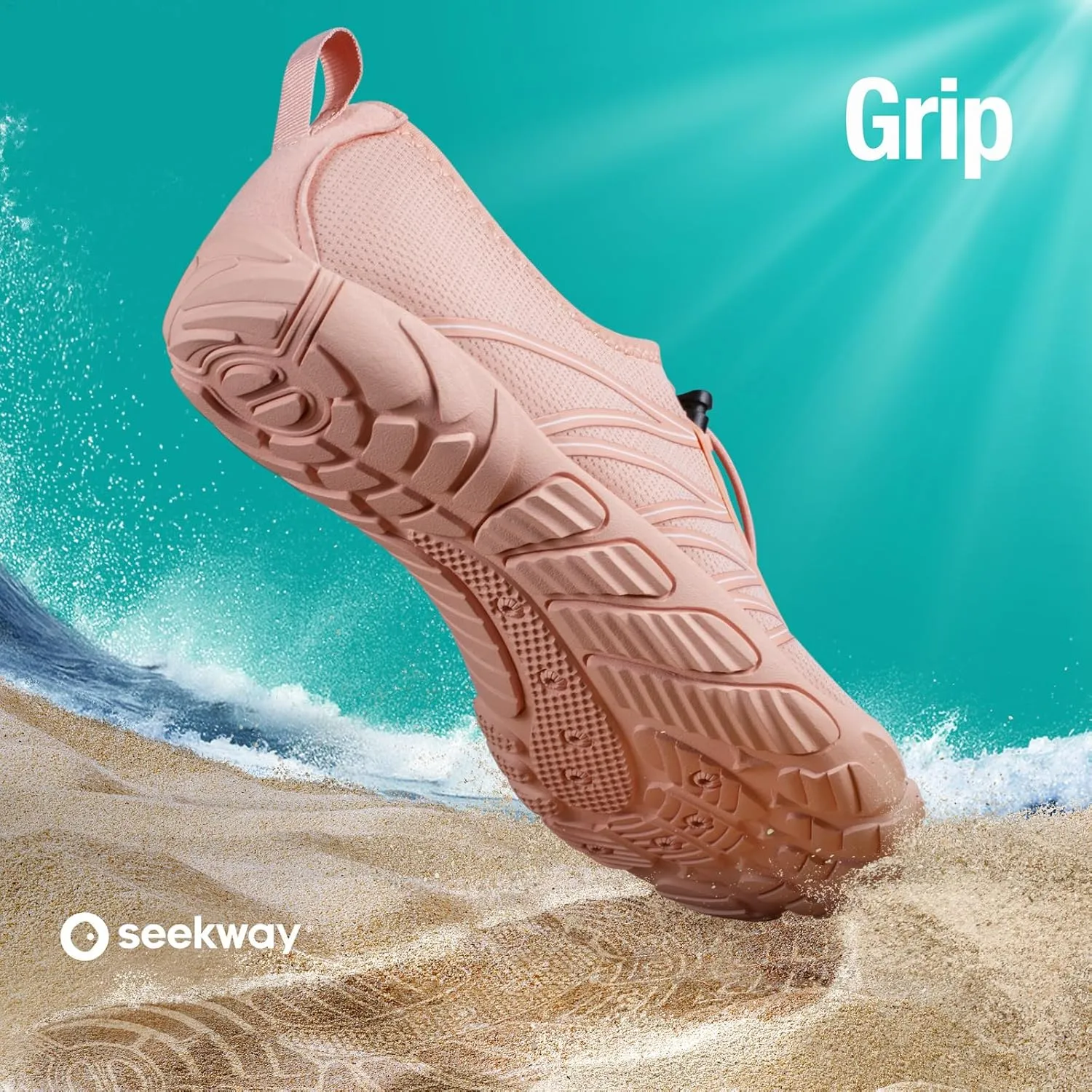 SEEKWAY Water Shoes Men Women Adult Quick-Dry Aqua Sock Barefoot for Beach Swim River Pool Lake Hiking Kayaking Surfing
