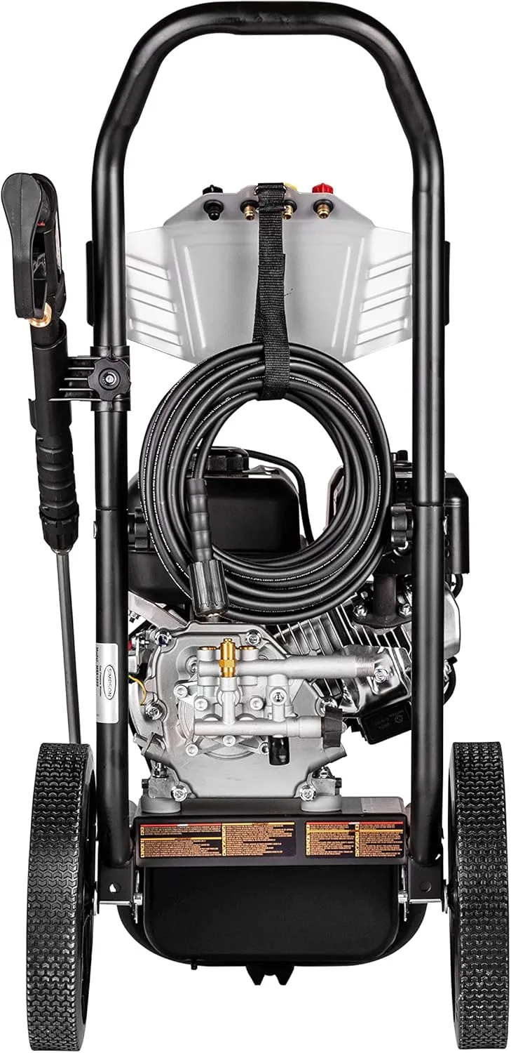 Simpson Cleaning 3100 PSI Gas Pressure Washer, 2.3 GPM Power Washer for Residential Use, CRX165 Engine, 25-Foot Hyflex Hose, MegaShot, 49-State (MS61222-S)