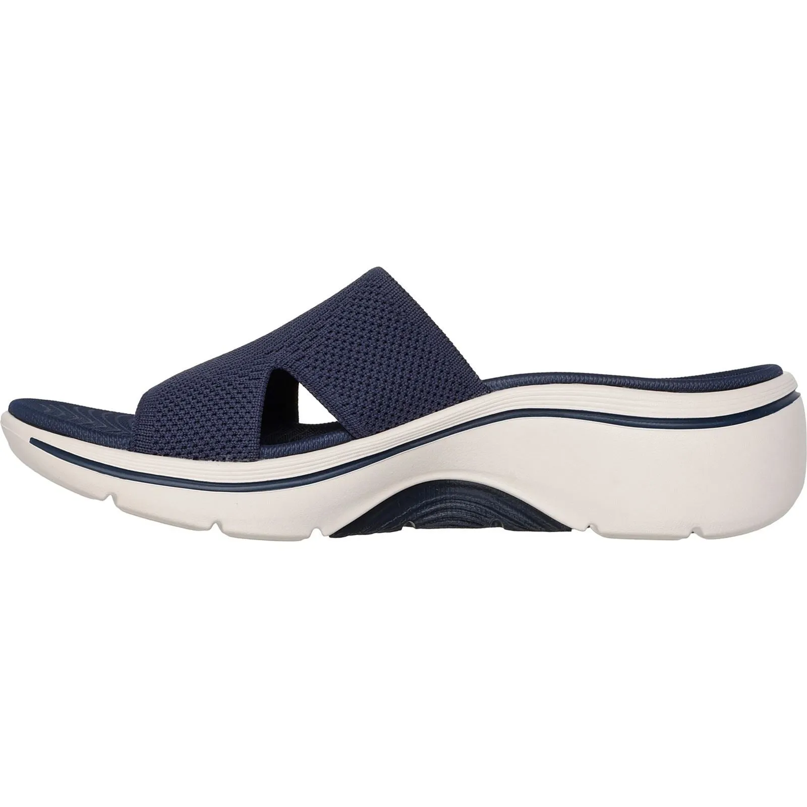 Skechers Go Walk Arch Fit 2.0 Textile Women's Navy Sandals