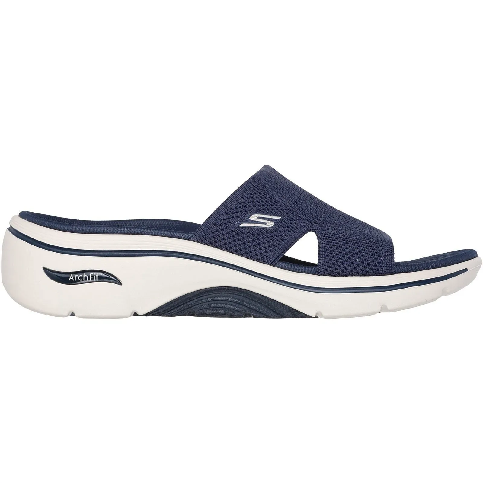 Skechers Go Walk Arch Fit 2.0 Textile Women's Navy Sandals