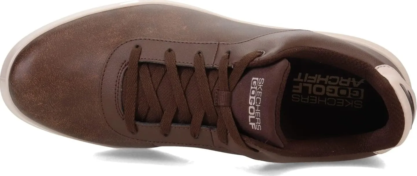 Skechers Men's Drive 5 Lx Arch Relaxed Fit Spikeless Waterproof Golf Shoe Sneaker