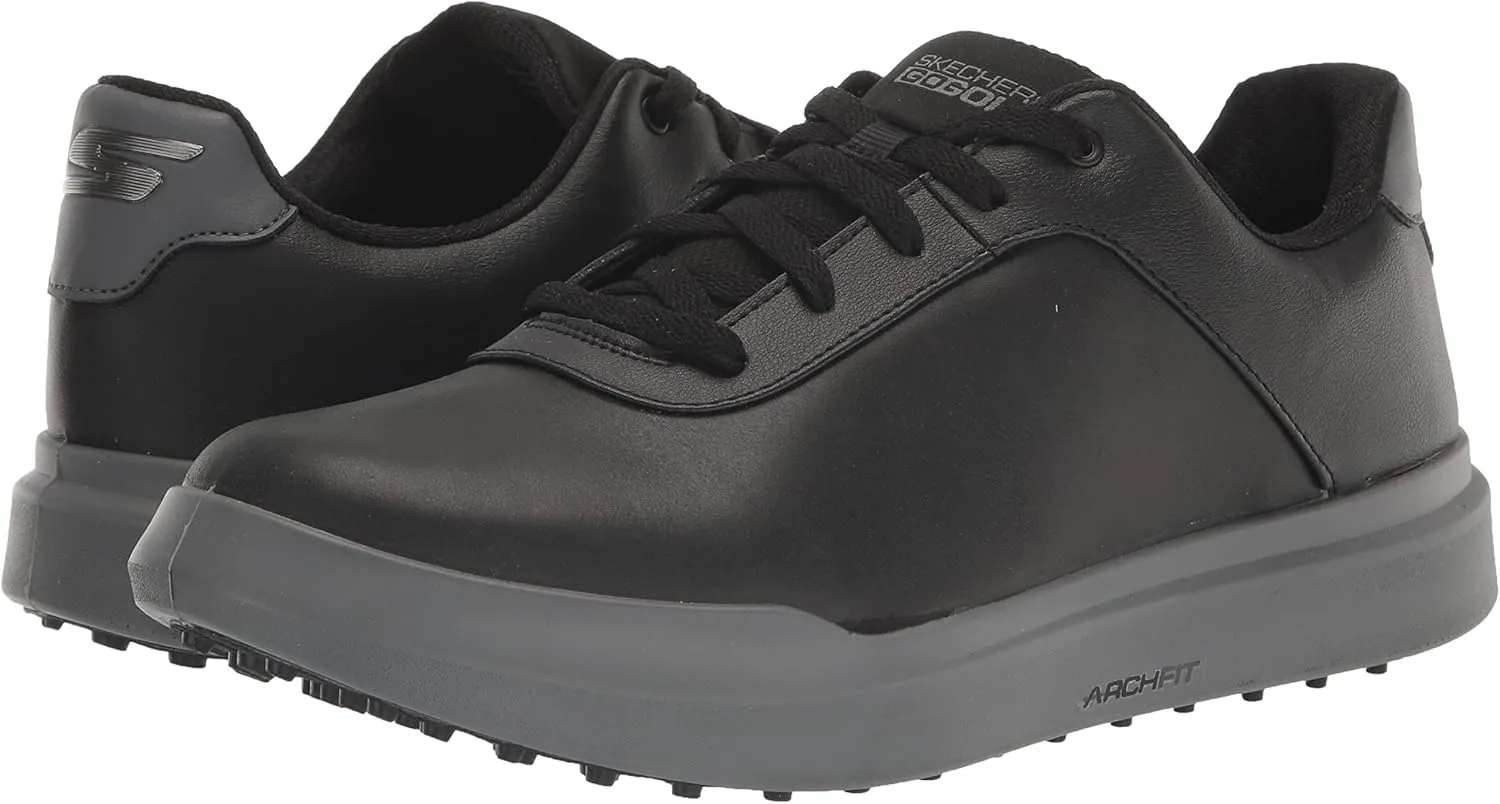 Skechers Men's Drive 5 Lx Arch Relaxed Fit Spikeless Waterproof Golf Shoe Sneaker