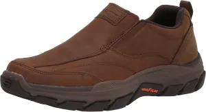 Skechers Men's Respected-Lowry Slip On Sneaker, Desert, Size 7