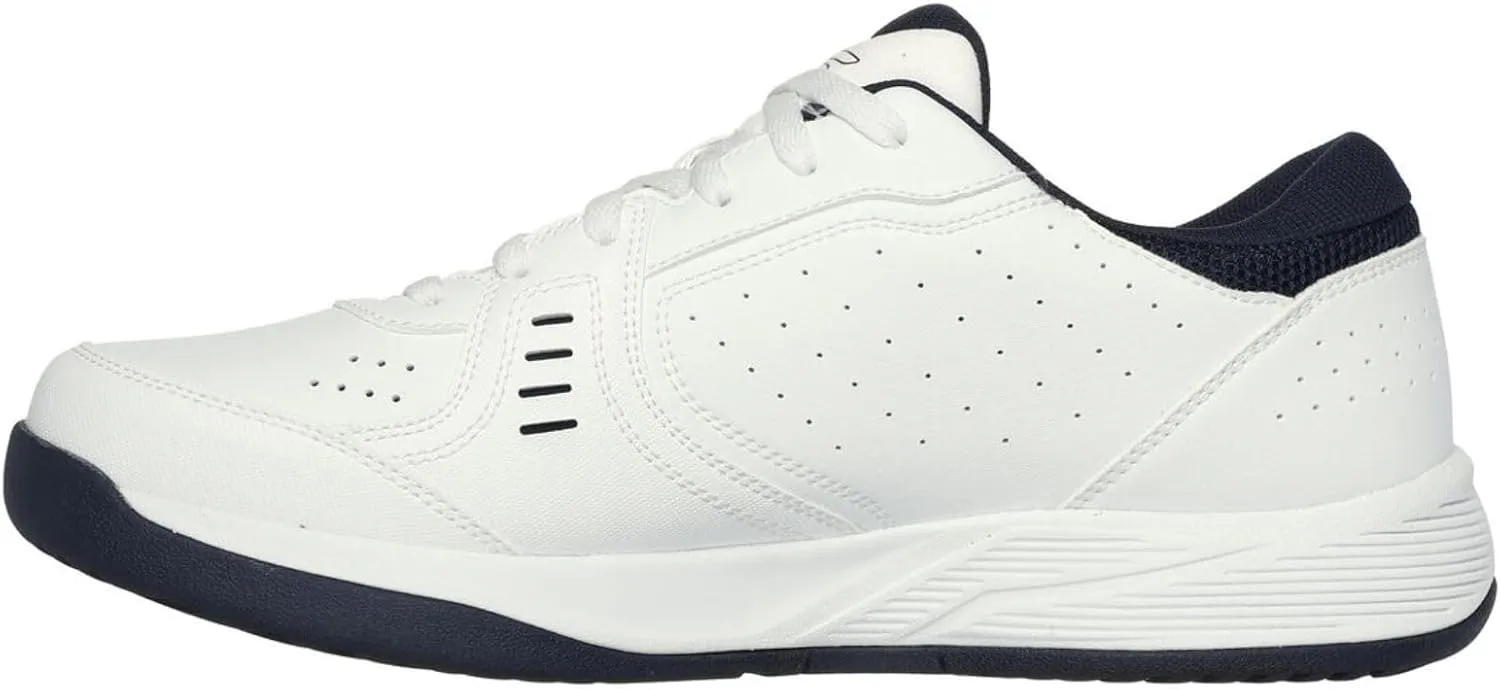 Skechers Men's Viper Court Smash-Athletic Indoor Outdoor Pickleball Shoes | Relaxed Fit Sneakers