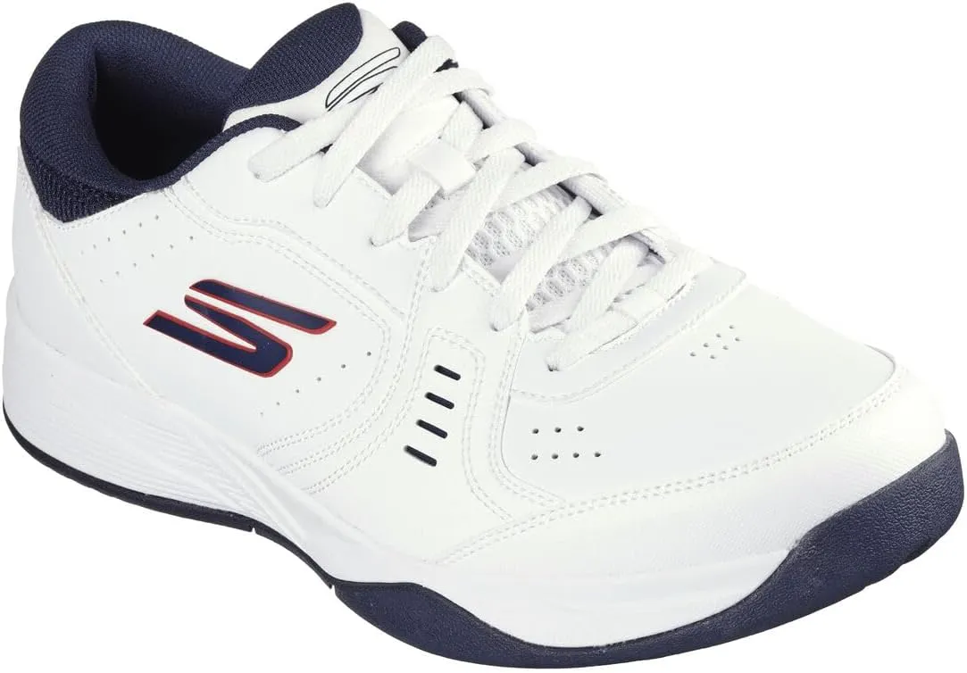 Skechers Men's Viper Court Smash-Athletic Indoor Outdoor Pickleball Shoes | Relaxed Fit Sneakers