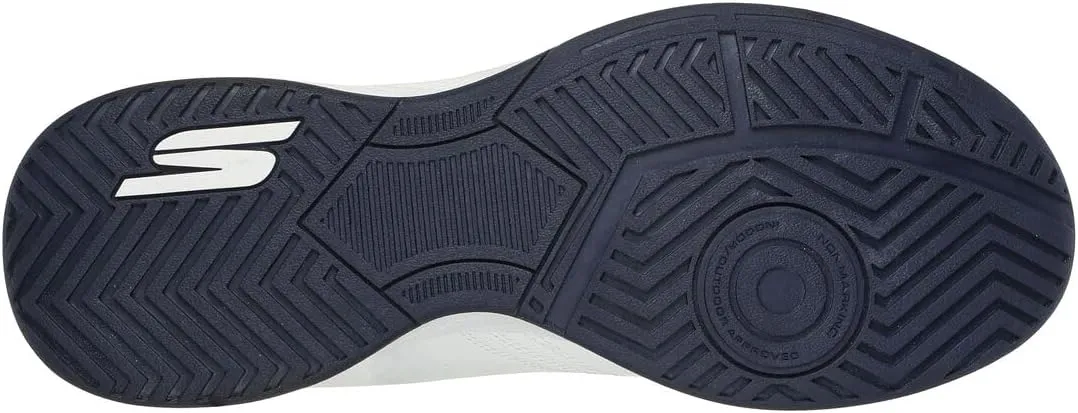 Skechers Men's Viper Court Smash-Athletic Indoor Outdoor Pickleball Shoes | Relaxed Fit Sneakers
