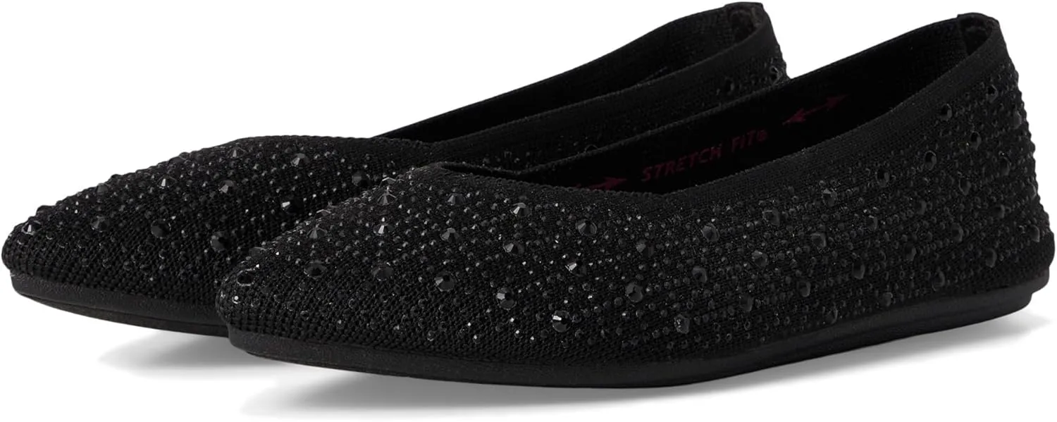 Skechers Women's Cleo Point-Gleam N Glow Ballet Flat