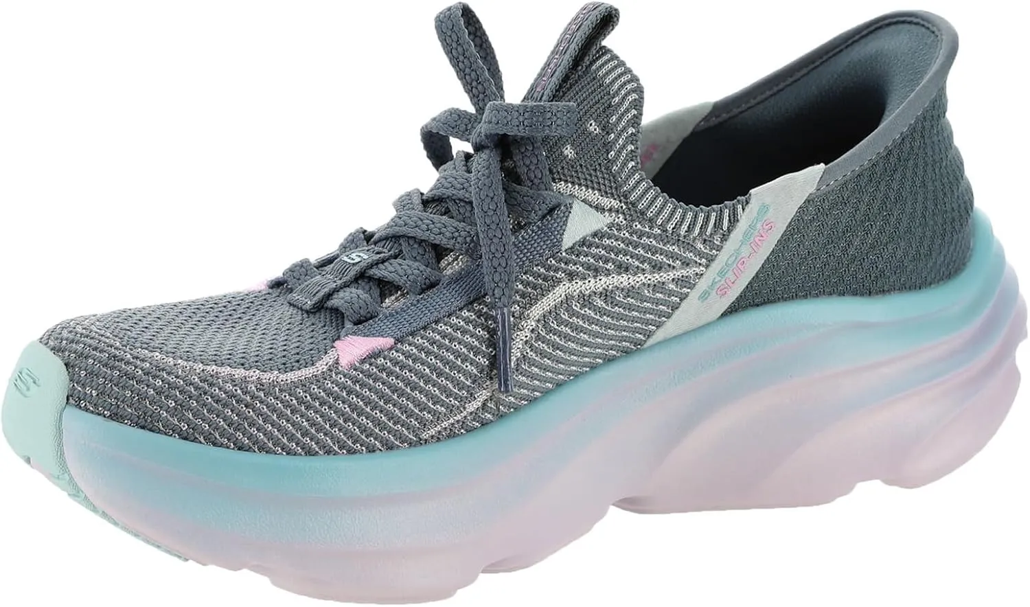 Skechers Women's D'lux Vapor Hands Free Slip-ins Sneaker