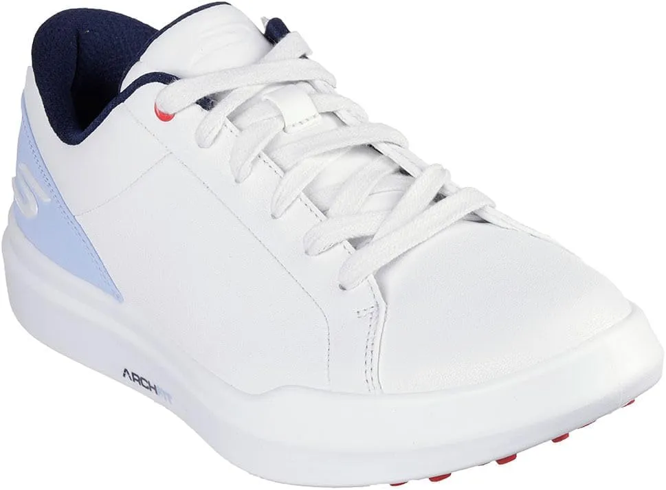 Skechers Women's Drive 6 Arch Leather Relaxed Fit Waterproof Golf Shoe Sneaker
